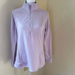 *AVIA* Light Purple Long Sleeve Fashion Outdoor Top Size L (12-14)